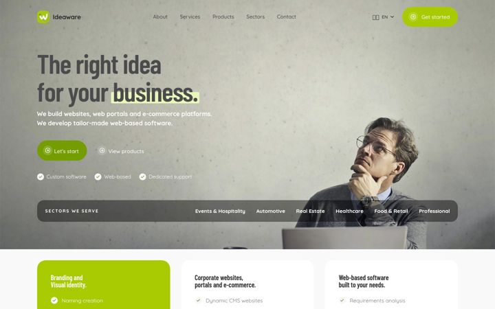 Screenshot of ideaware.it