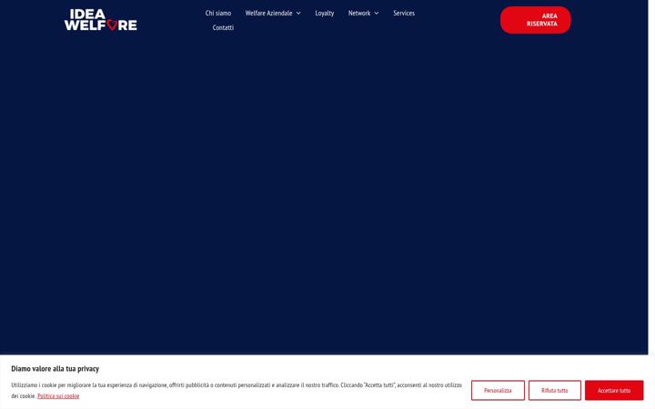 Screenshot of ideawelfare.it