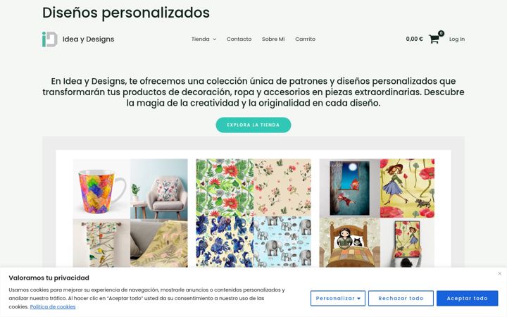 Screenshot of ideaydesigns.com