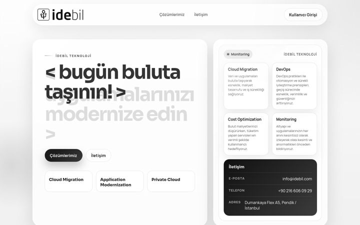 Screenshot of idebil.com