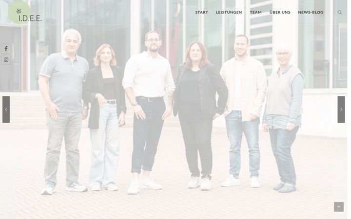 Screenshot of idee-energieberatung.de