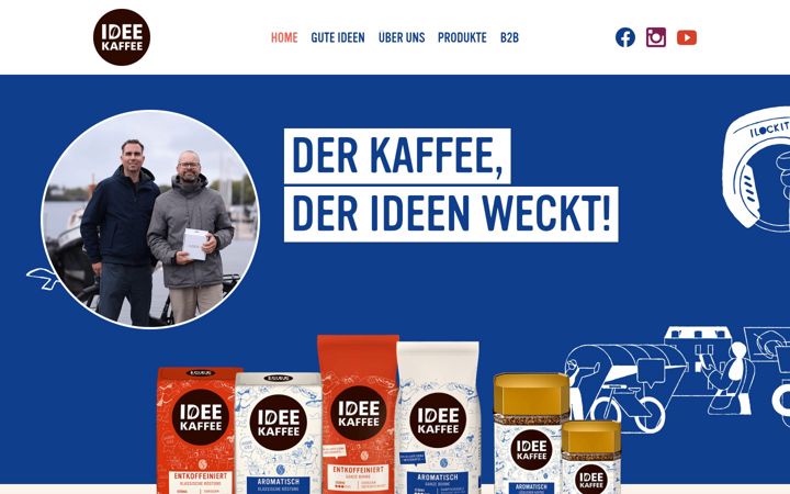 Zrzut ekranu idee-kaffee.com