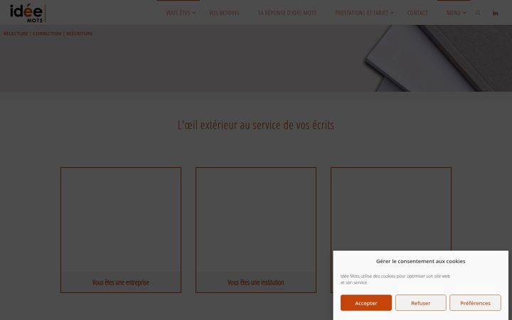 Zrzut ekranu idee-mots.com