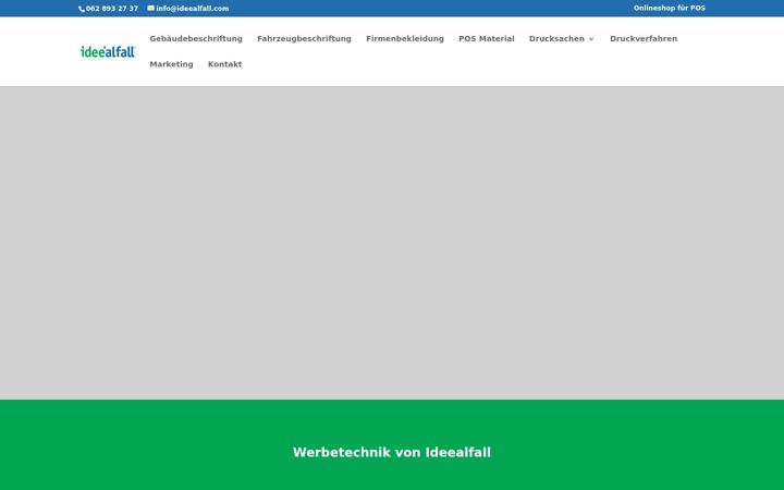 Screenshot of ideealfall.ch
