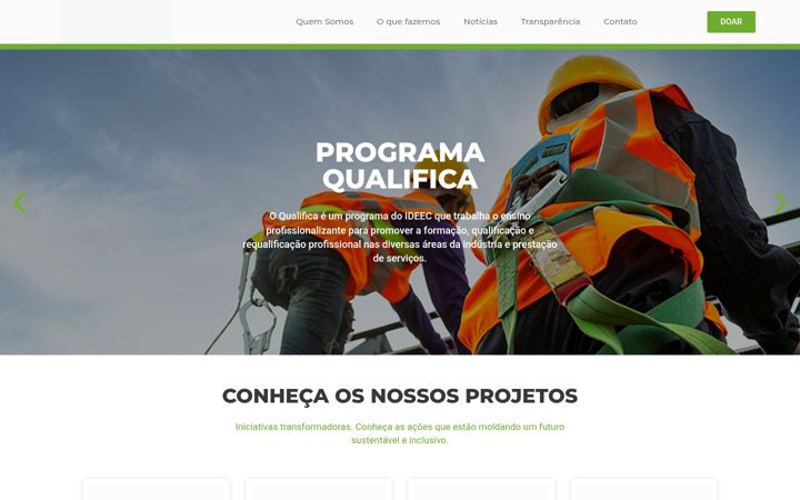 Screenshot of ideecbrasil.com