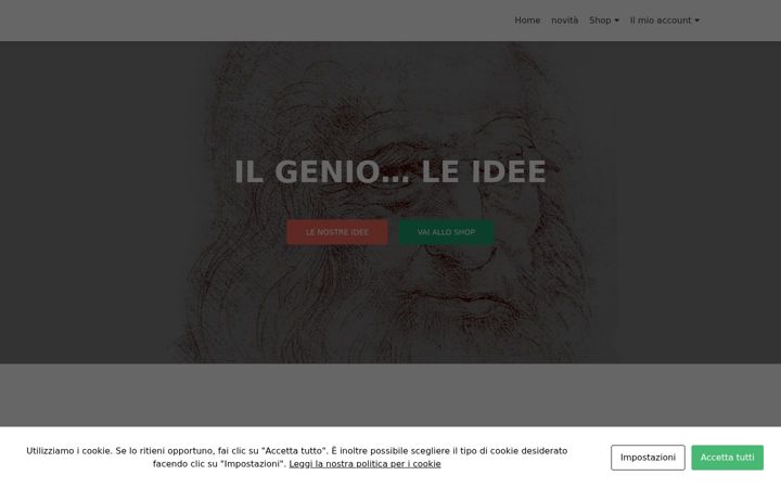 Screenshot of ideedileonardo.it