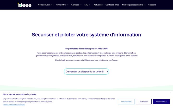 Screenshot of ideee.fr