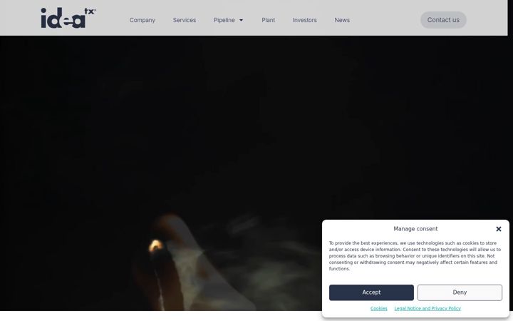 Screenshot of ideeeatx.com