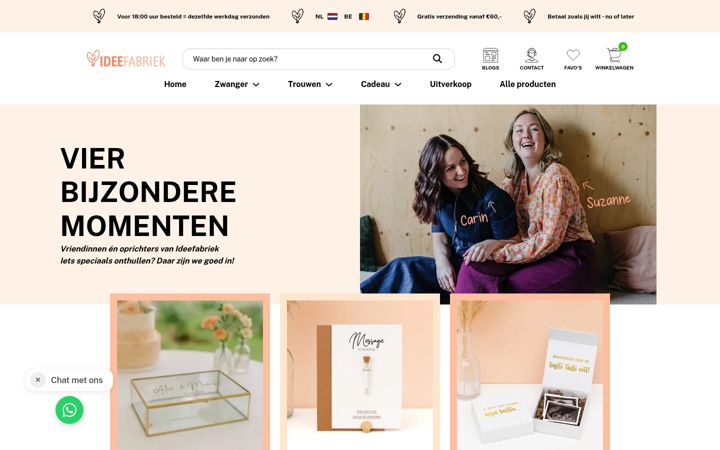 Skjámynd af ideefabriek.com