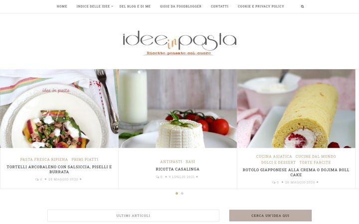 Екранна снимка на ideeinpasta.com