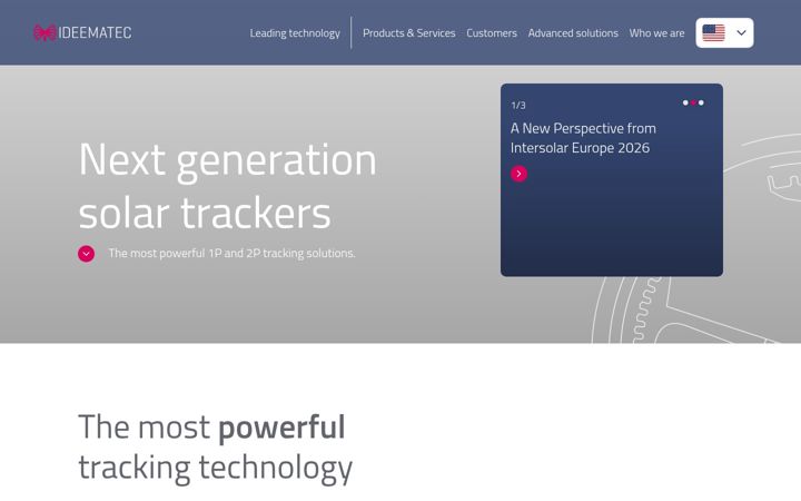Screenshot of ideematec.com