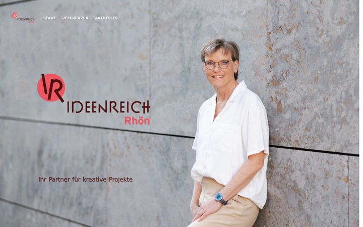 Screenshot of ideenreich-rhoen.de