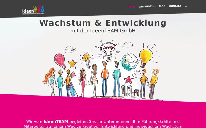 Screenshot of ideenteam.at