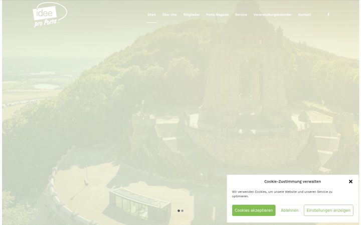 Screenshot of ideeproporta.de