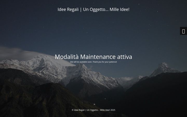 Screenshot of ideeregali.com