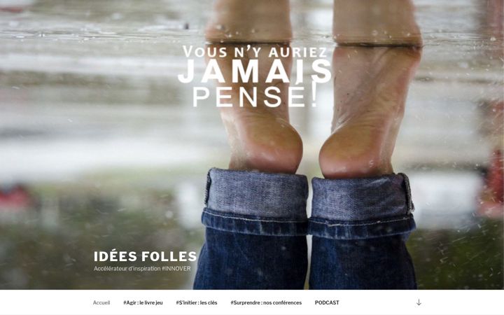 Screenshot of idees-folles.com