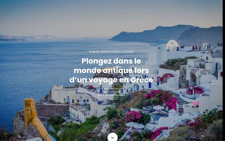 Screenshot of idees-voyage.com