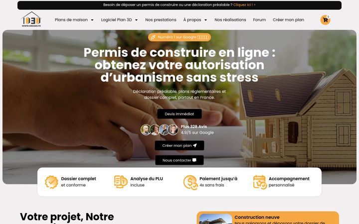 Screenshot of idees3d.fr