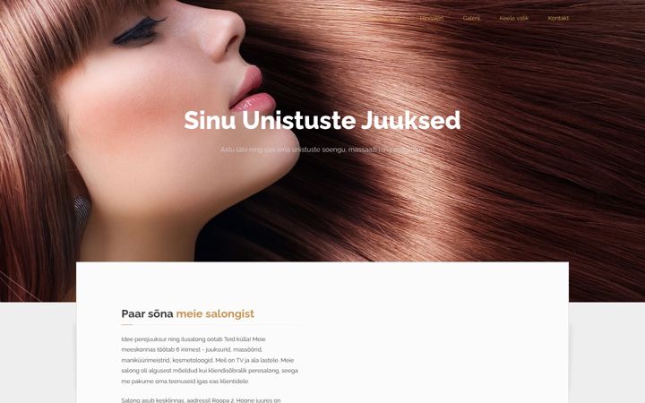 Screenshot of ideesalong.eu