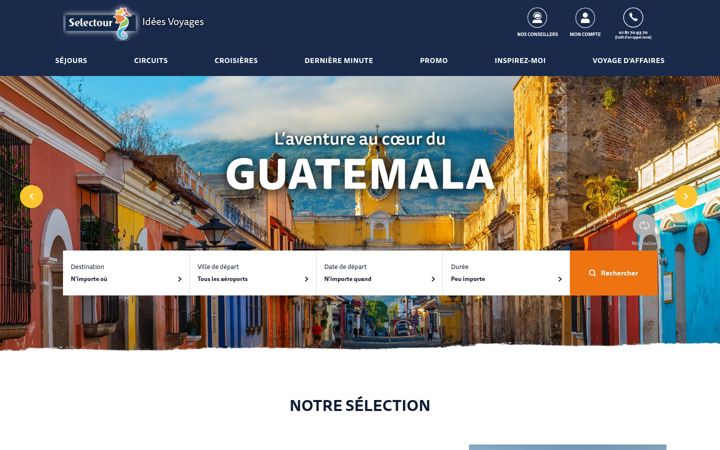 Screenshot of ideesdevoyages.fr