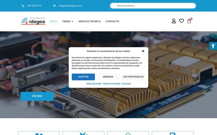 Ekrānuzņēmums no idegea.com