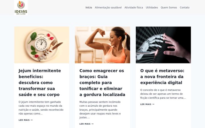 Ekrānuzņēmums no ideiasoonline.com