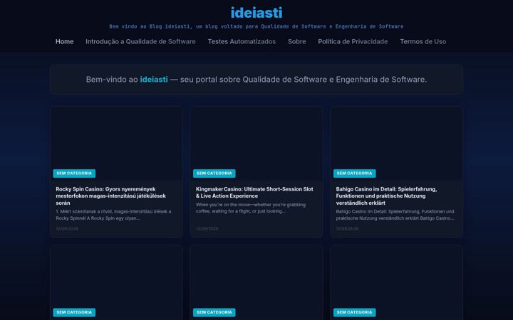 Screenshot of ideiasti.com