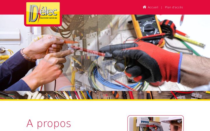 Screenshot of idelec-35.fr