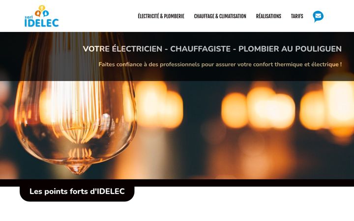 Screenshot of idelec-44.com