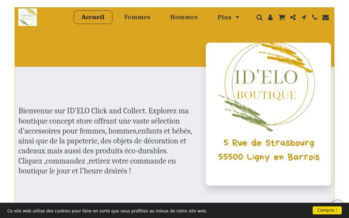 Screenshot of ideloboutique.com