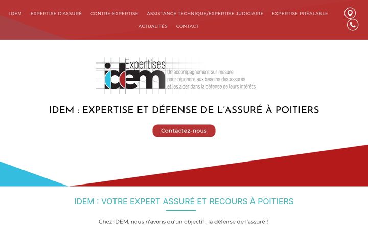 Screenshot of idem-expertises.fr