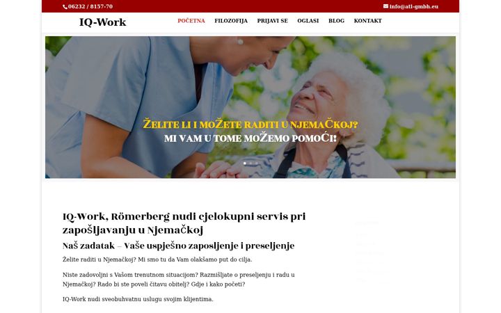 Екранна снимка на idem-radit-njemacka.com