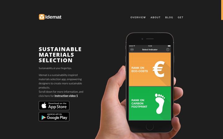 Captură de ecran a idematapp.com