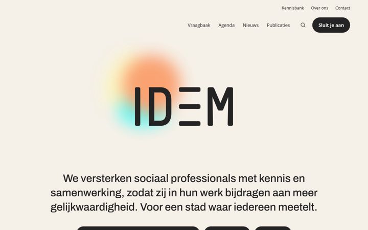 Screenshot of idemrotterdam.nl