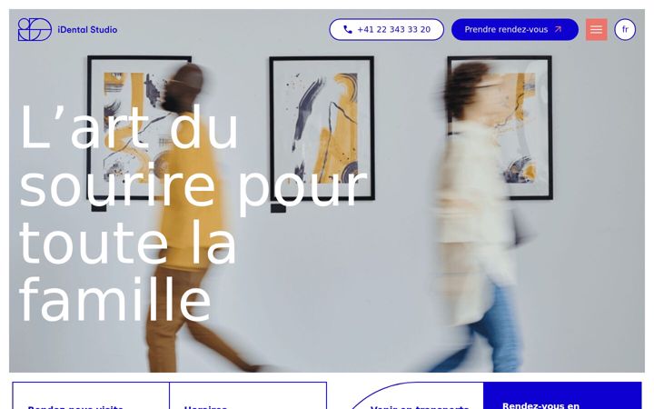 Screenshot of identalstudio.ch