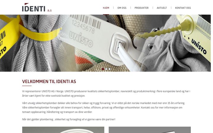 Screenshot of identi.no