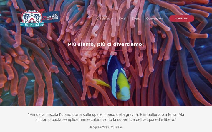 Screenshot of identici.org