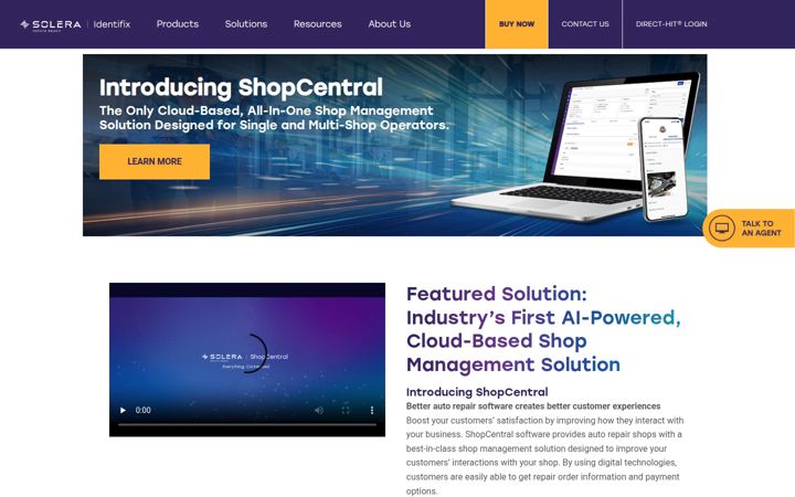 Screenshot of identifix.com