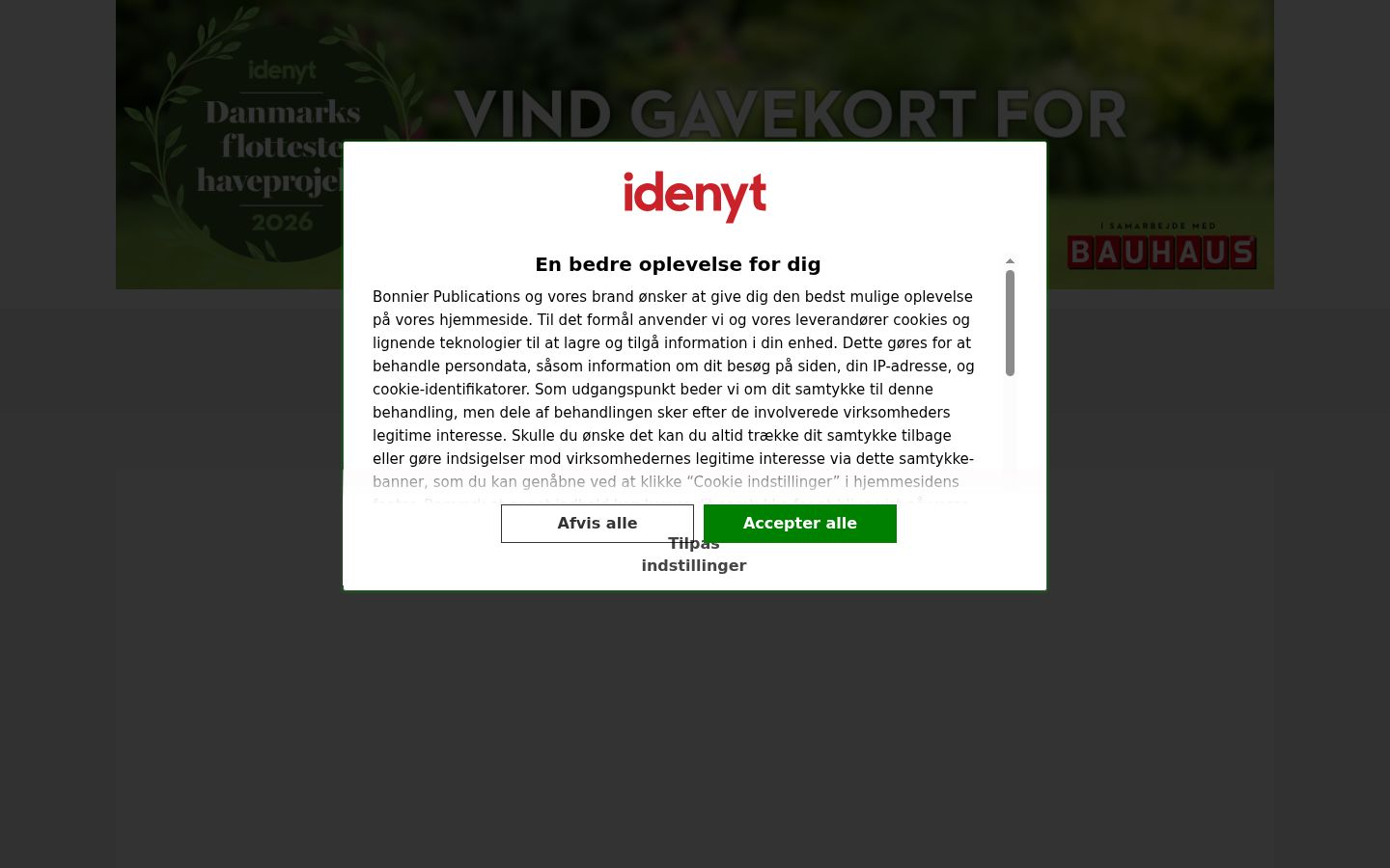 Zrzut ekranu banera zgody wyświetlanego przed jakąkolwiek interakcją