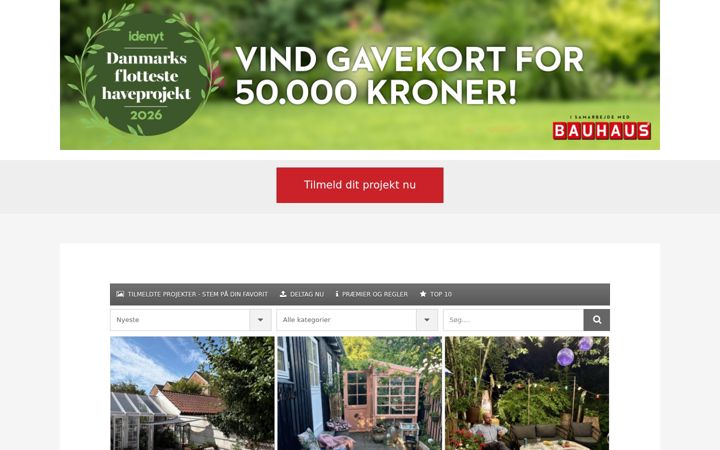 Screenshot of idenyt-tilmelding.dk