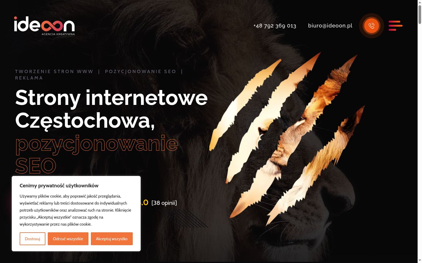 Snímek obrazovky baneru souhlasu zobrazeného před jakoukoli interakcí