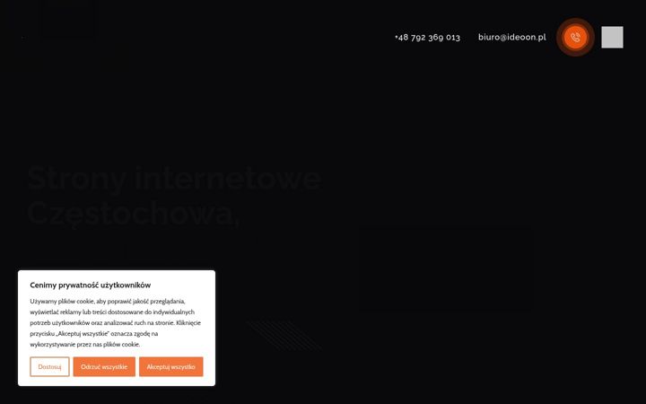 Screenshot of ideoon.pl