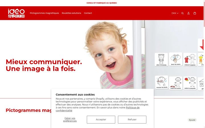 Screenshot of ideopicto.com