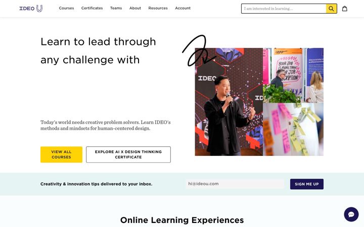 Screenshot of ideou.com