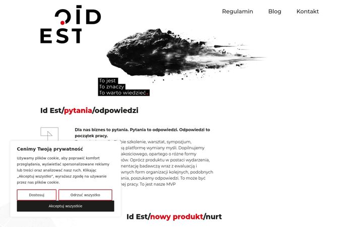 Screenshot of idest.info