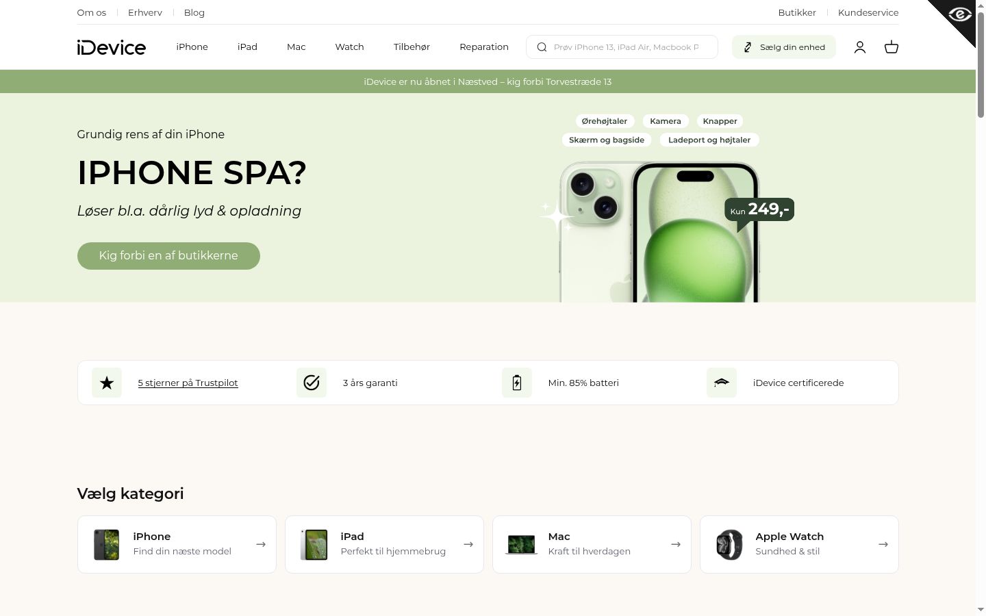 Snímek obrazovky baneru souhlasu zobrazeného před jakoukoli interakcí