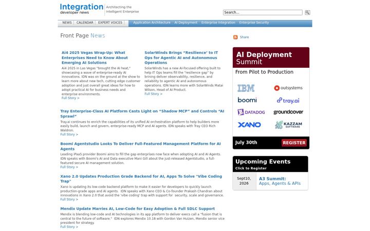 Screenshot of idevnews.com