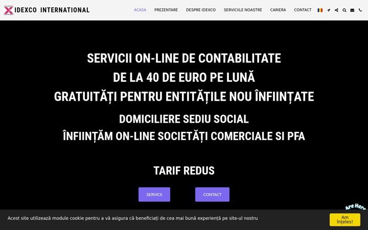 Screenshot of idexco.eu