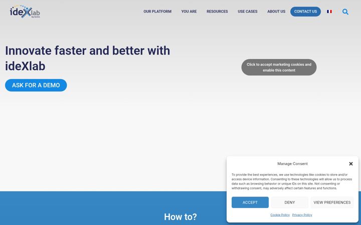 Screenshot of idexlab.com