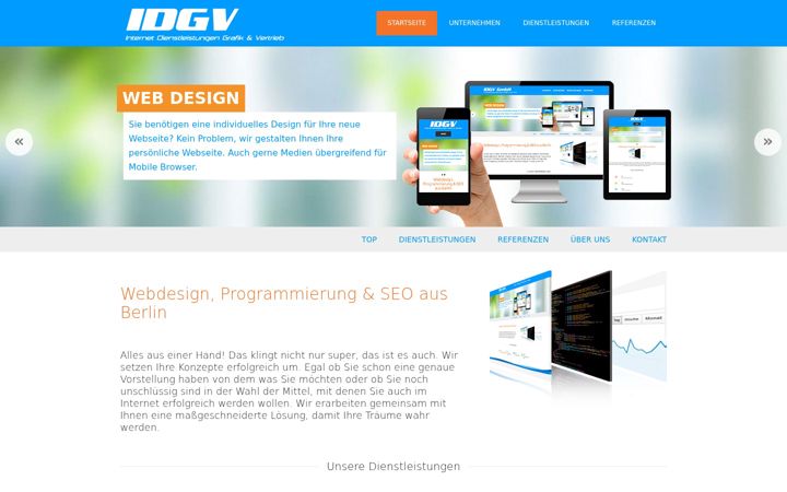 Screenshot of idgv.info